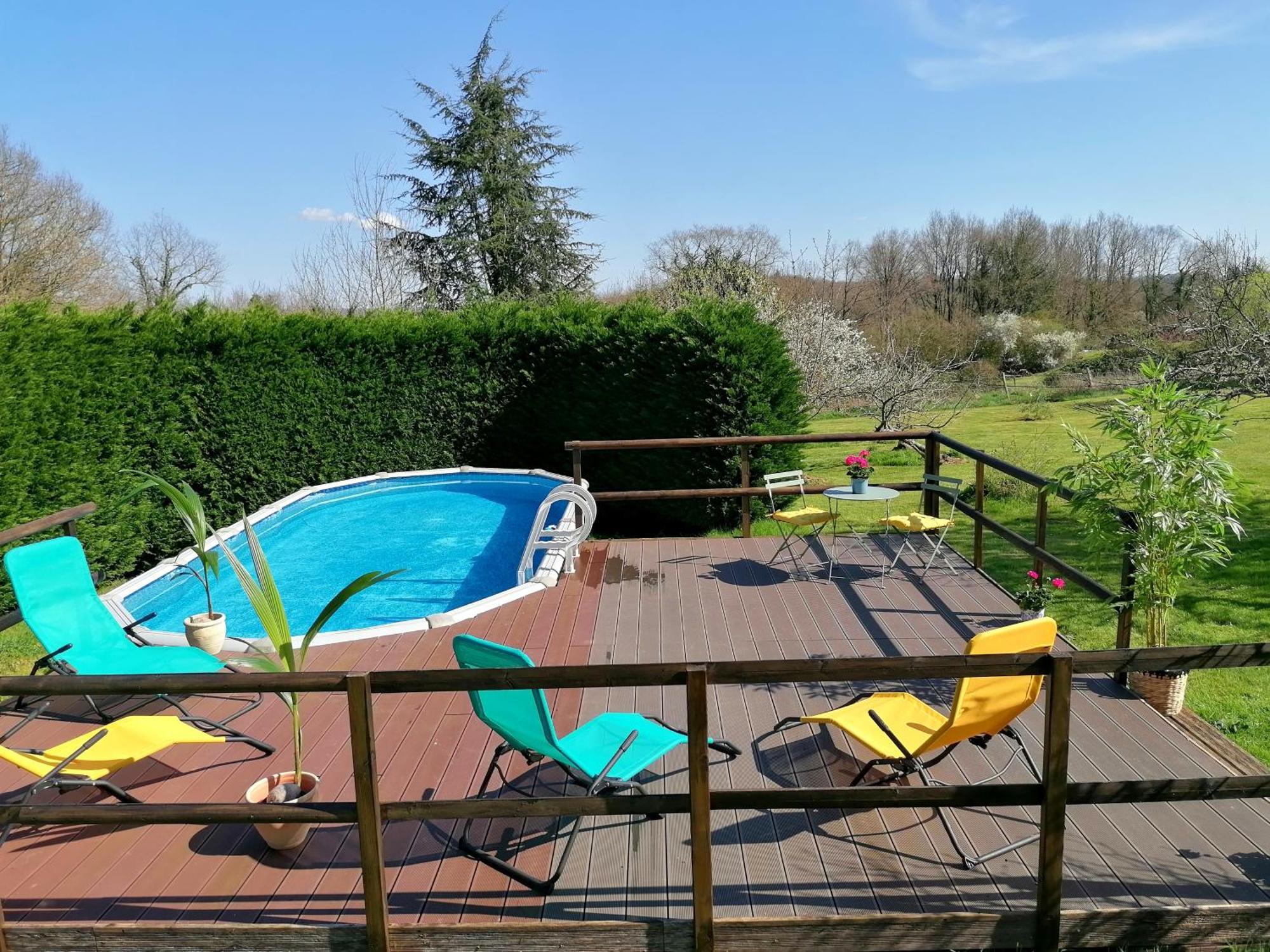 Le Verger Du Paradis Beaulieu-sur-Sonnette Exterior foto